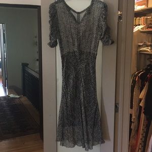 Isabel Marant pour H&M dress w metallic thread